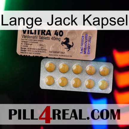 Long Jack Capsule 41